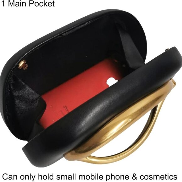 Elegant Shell Crossbody Bag with Removable Chain for Special Occasions - Picture 3 of 7